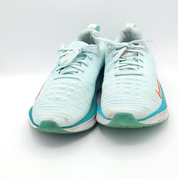 NIKE REACTX INFINITY RUN 4 Teal JADE ICE Running DR2670-300 women's size 10 - Picture 7 of 10